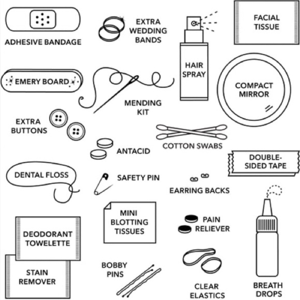 Pinch Provisions Bride's Minimergency Kit - Picture 3 of 5